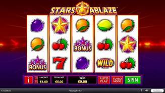 Slot Stars Ablaze Playtech Bonus Besar